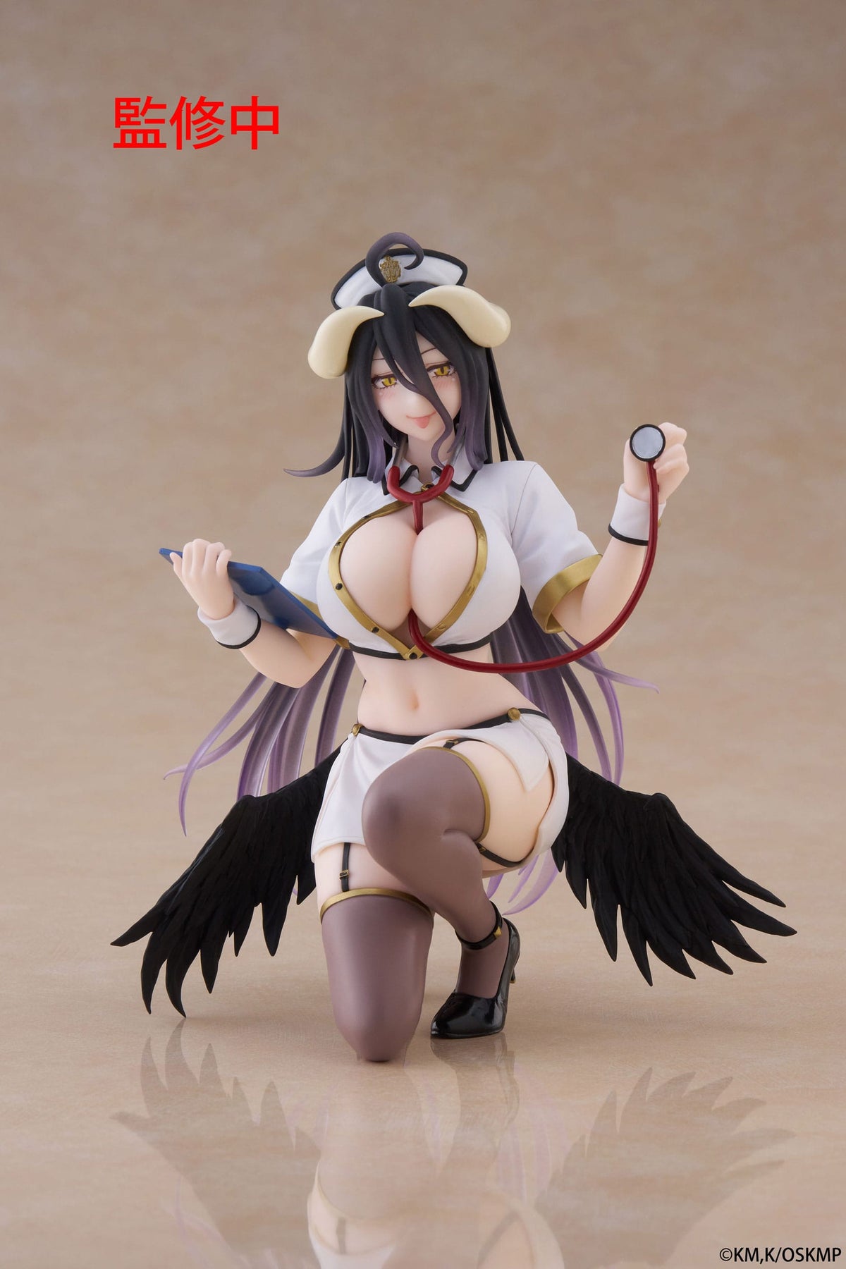 Overlord - Albedo - Nurse Desktop Cute Figur (Taito)