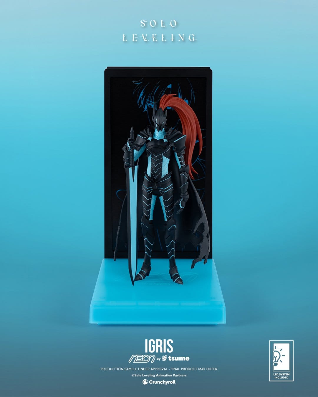 Solo Leveling - Igris - Neon Figur 1/9 (Tsume)