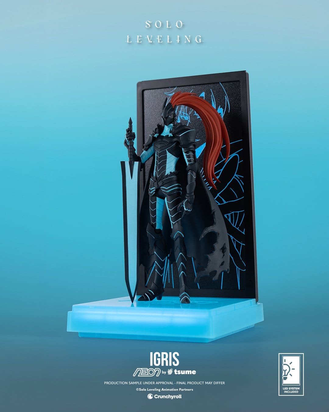 Solo Leveling - Igris - Neon Figur 1/9 (Tsume)