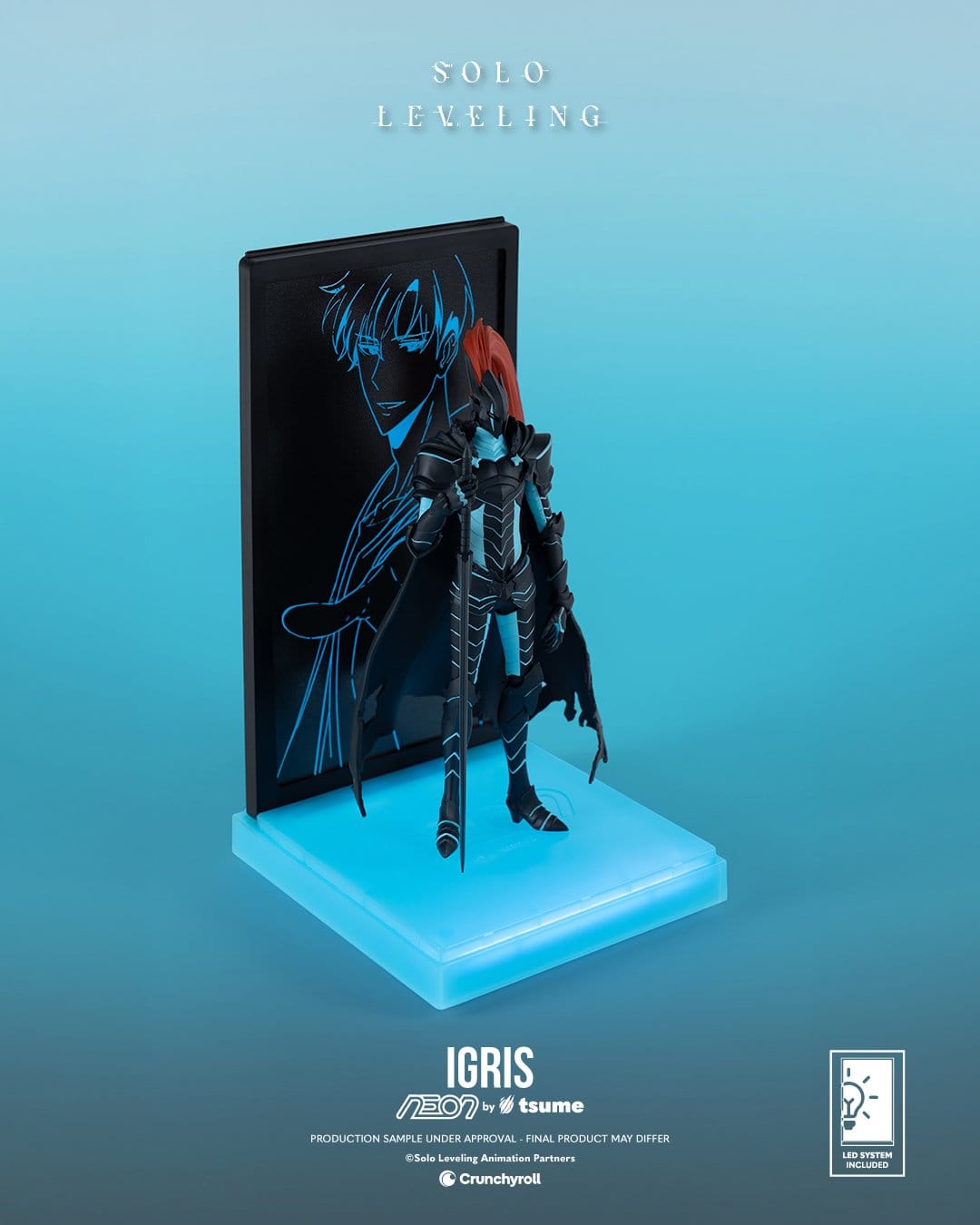 Solo Leveling - Igris - Neon Figur 1/9 (Tsume)