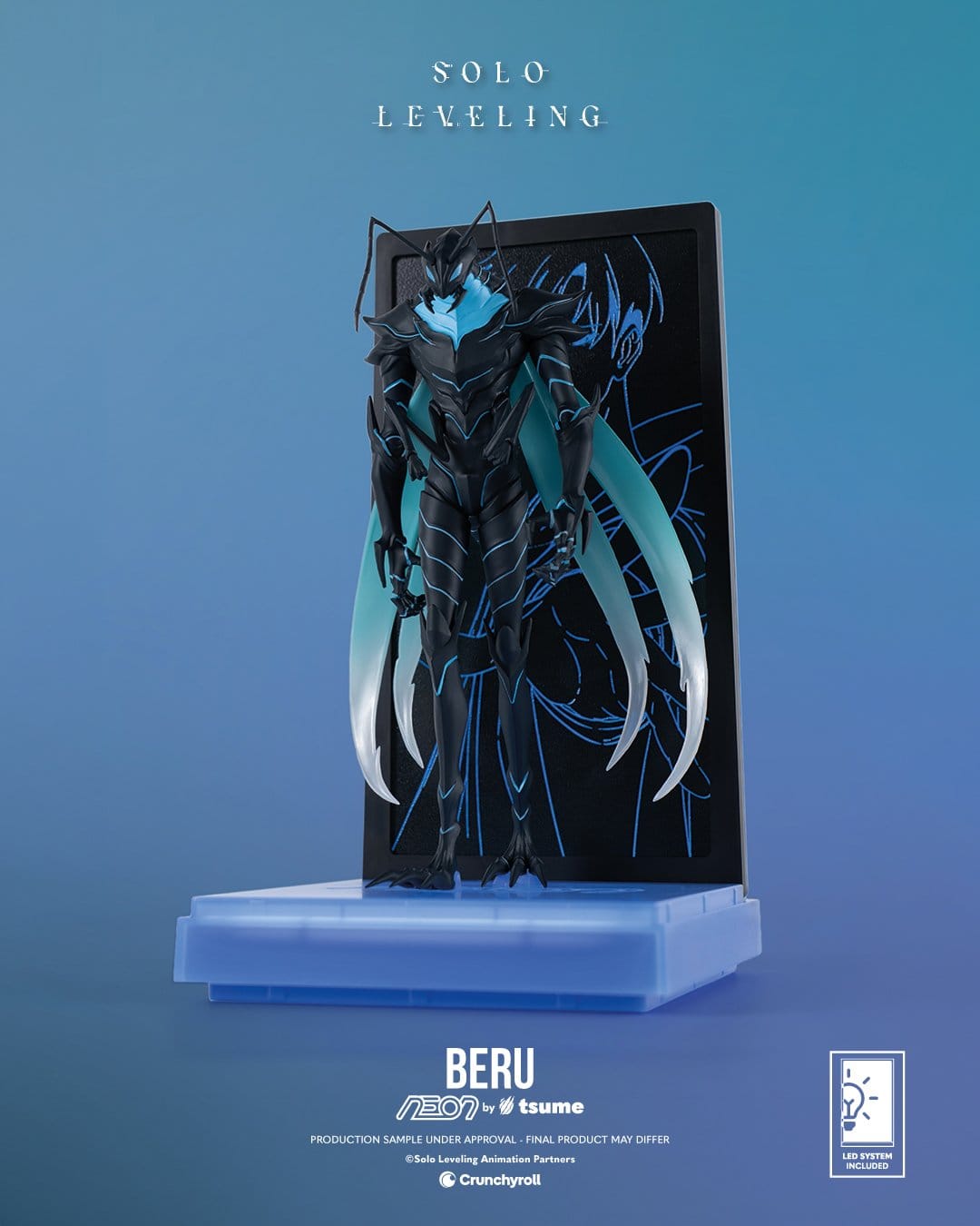 Solo Leveling - Beru - Neon Figur 1/9 (Tsume)