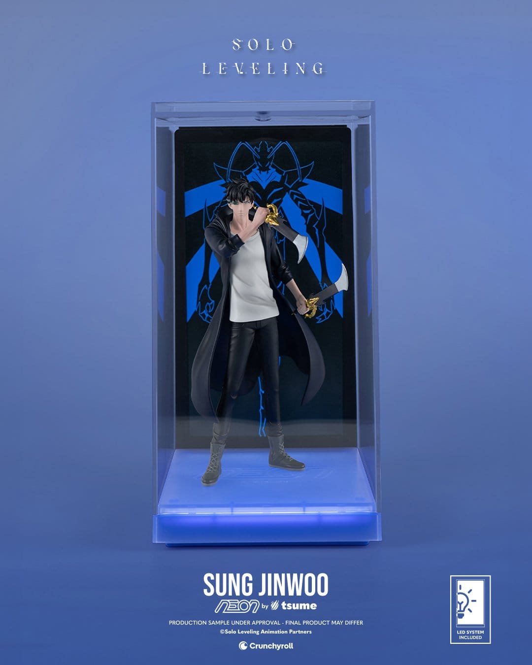Solo Leveling - Sung Jinwoo - Neon Figur 1/9 (Tsume)