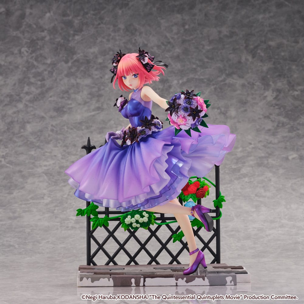 The Quintessential Quintuplets The Movie - Nino Nakano - Floral Dress figure 1/7 (eStream)