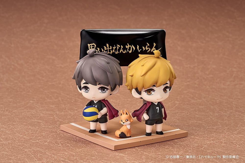 Haikyu!! - Atsumu Miya & Osamu Miya - Qset+ Mini Figuren 2er-Pack (Good Smile Company)