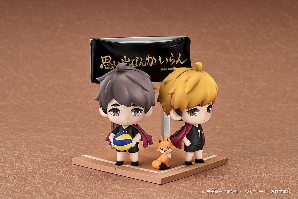 Haikyu!! - Atsumu Miya & Osamu Miya - Qset+ Mini Figuren 2er-Pack (Good Smile Company)