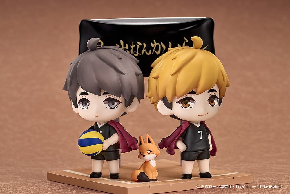 Haikyu!! - Atsumu Miya & Osamu Miya - Qset+ Mini Figuren 2er-Pack (Good Smile Company)