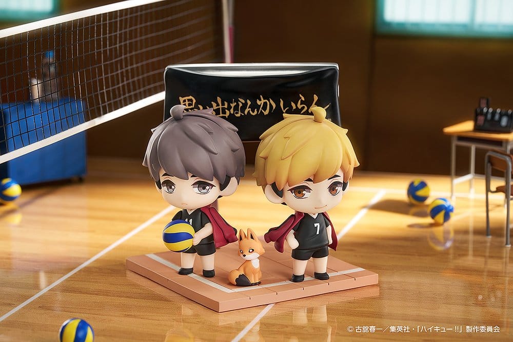 Haikyu!! - Atsumu Miya & Osamu Miya - Qset+ Mini Figuren 2er-Pack (Good Smile Company)