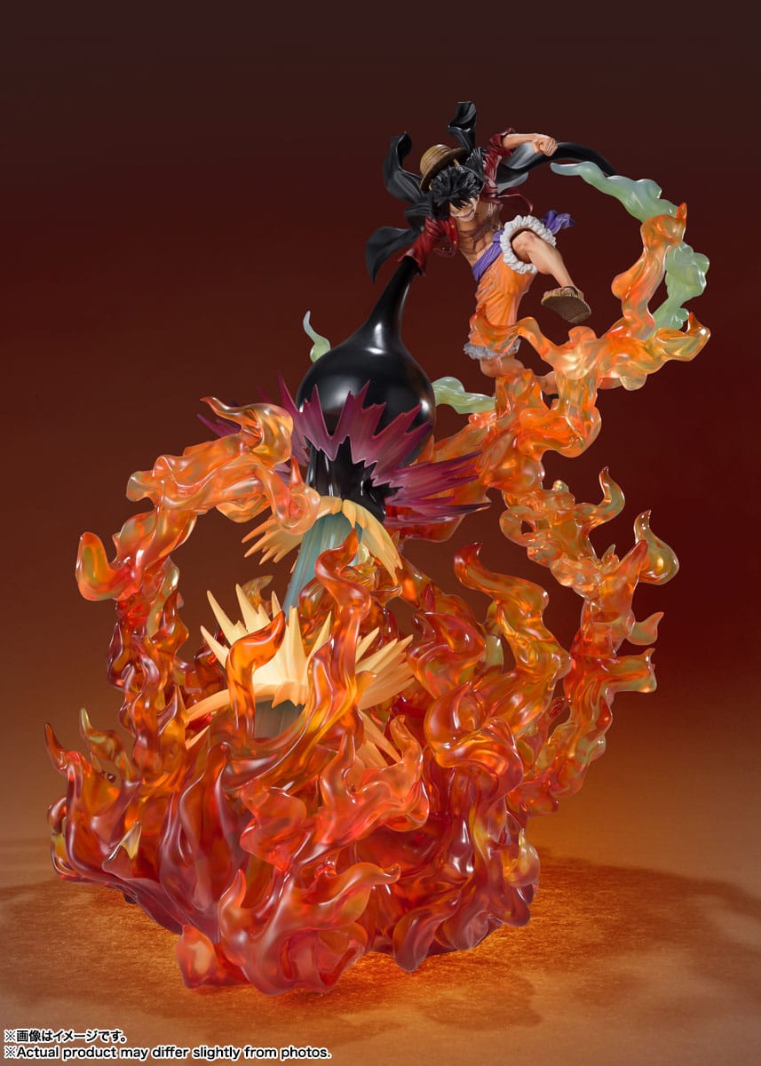 One Piece - Monkey D. Ruffy - FiguartsZero Red Roc Ver. Extra Battle Spectacle Figur (Bandai)