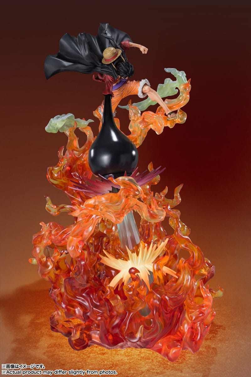 One Piece - Monkey D. Luffy - FiguartsZero Red Roc Ver. Extra Battle Spectacle figure (Bandai)