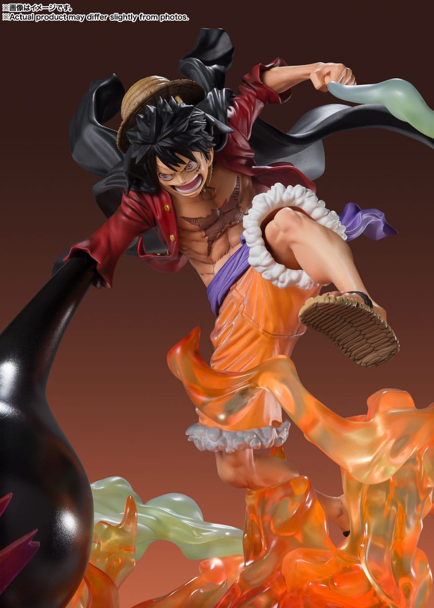 One Piece - Monkey D. Luffy - FiguartsZero Red Roc Ver. Extra Battle Spectacle figure (Bandai)