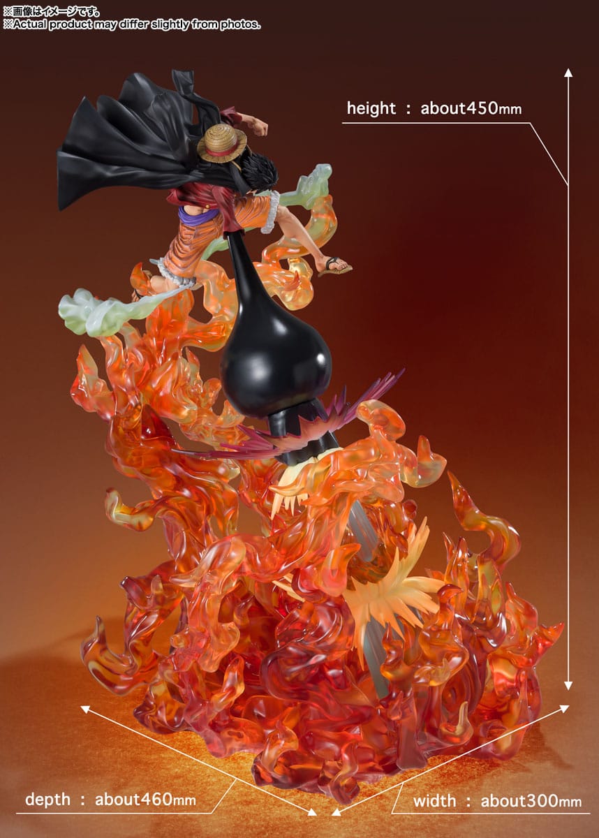 One Piece - Monkey D. Luffy - FiguartsZero Red Roc Ver. Extra Battle Spectacle figure (Bandai)