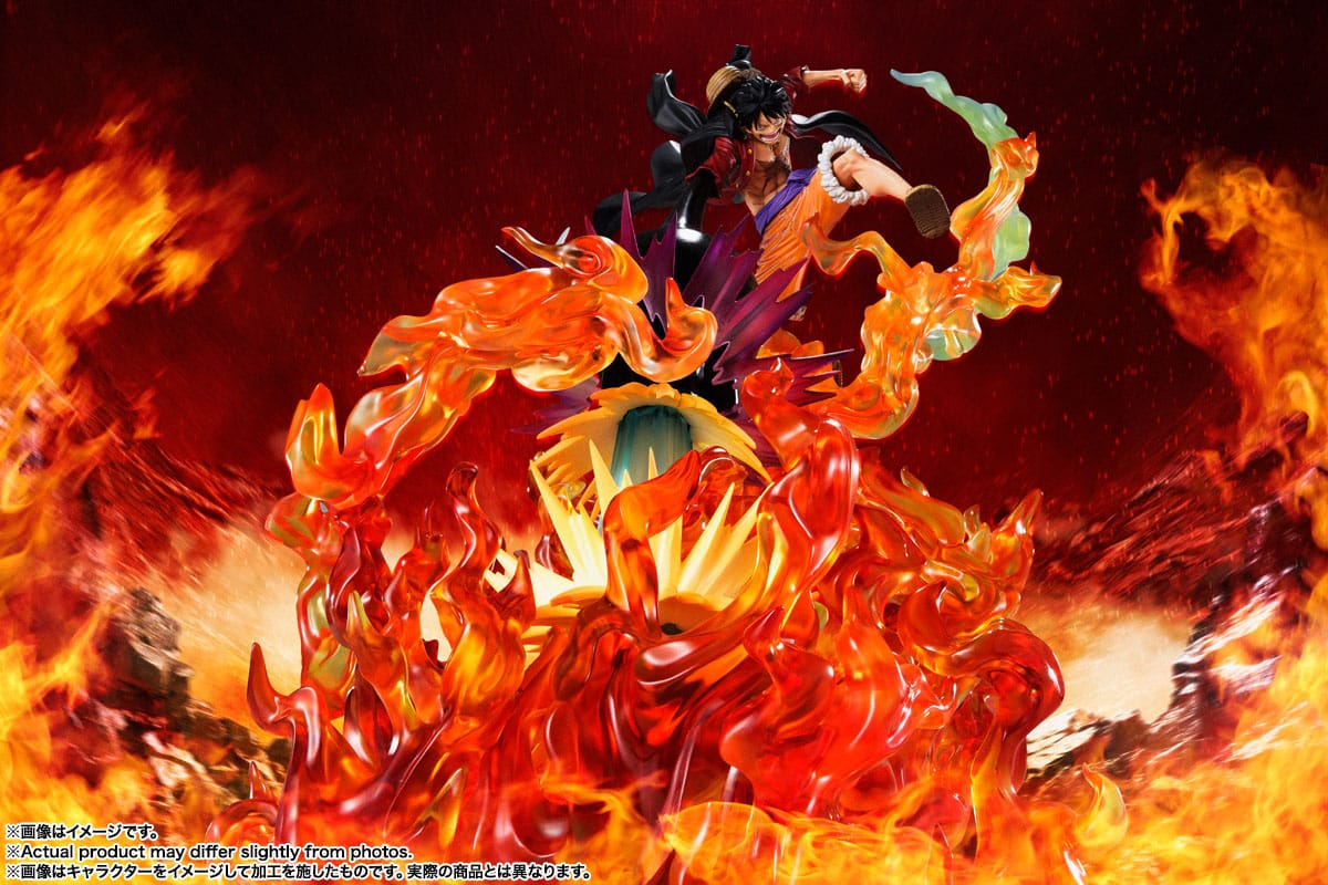 One Piece - Monkey D. Luffy - FiguartsZero Red Roc Ver. Extra Battle Spectacle figure (Bandai)