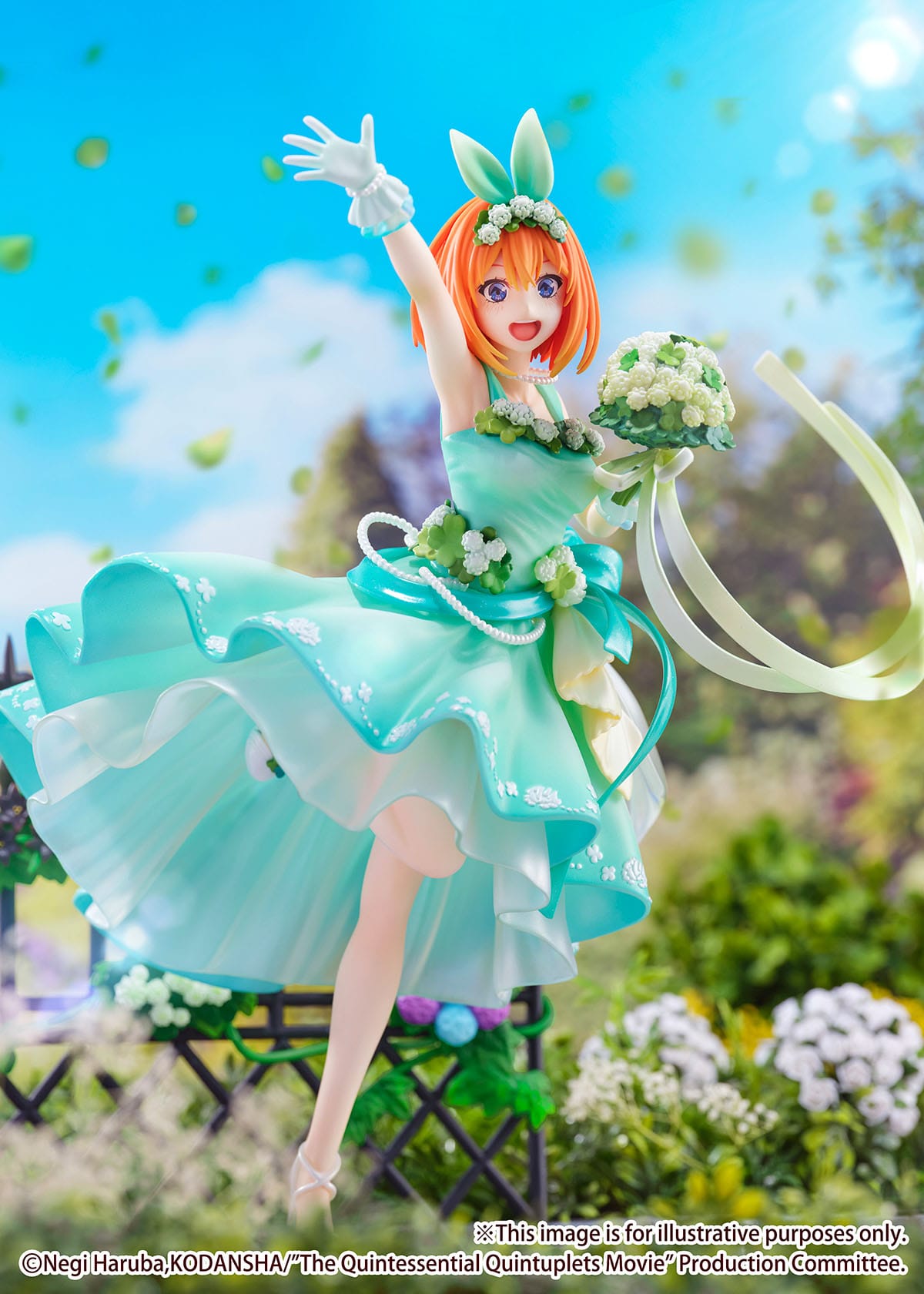 The Quintessential Quintuplets The Movie - Yotsuba Nakano - Floral Dress figure 1/7 (eStream)