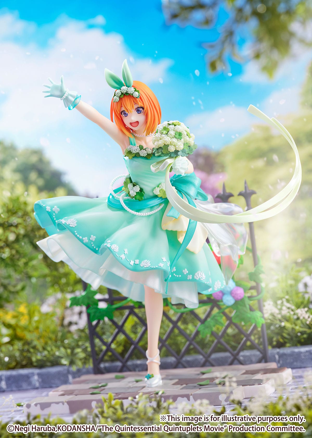 The Quintessential Quintuplets The Movie - Yotsuba Nakano - Floral Dress figure 1/7 (eStream)