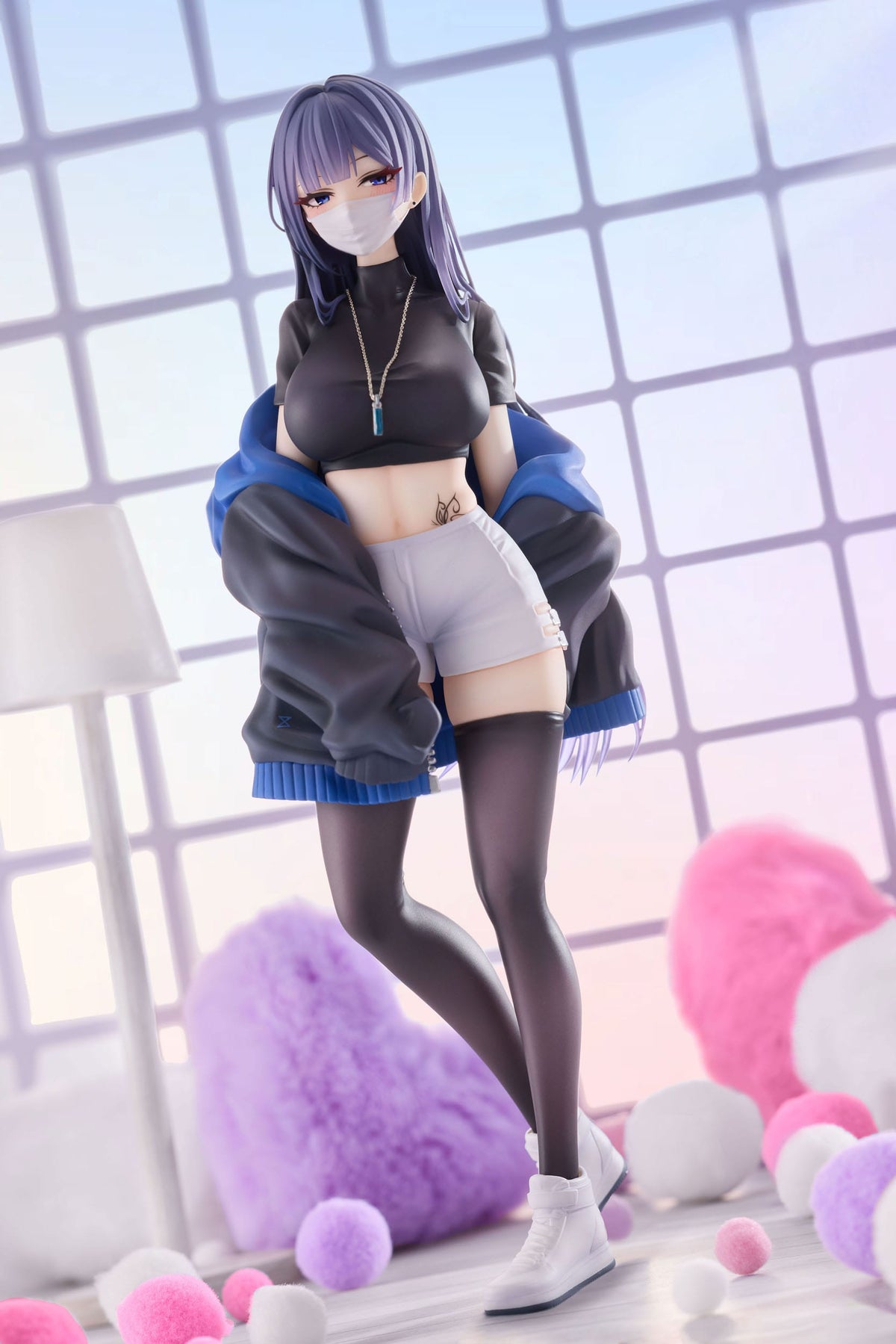 Original Character - Mask Girl Yuna - figure 1/7 (MaxCute)