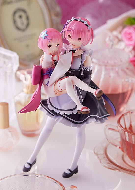 Re:Zero Starting Life in Another World from Zero - Ram & Childhood Ram - S-Fire Figur 1/7 (SEGA)