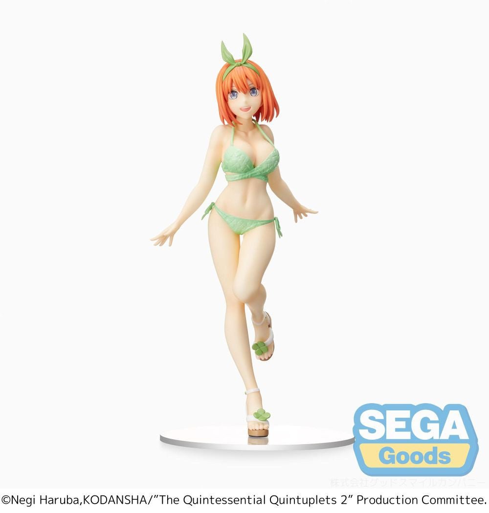 The Quintessential Quintuplets 2 - Yotsuba Nakano - Bikini PM Figur (SEGA)